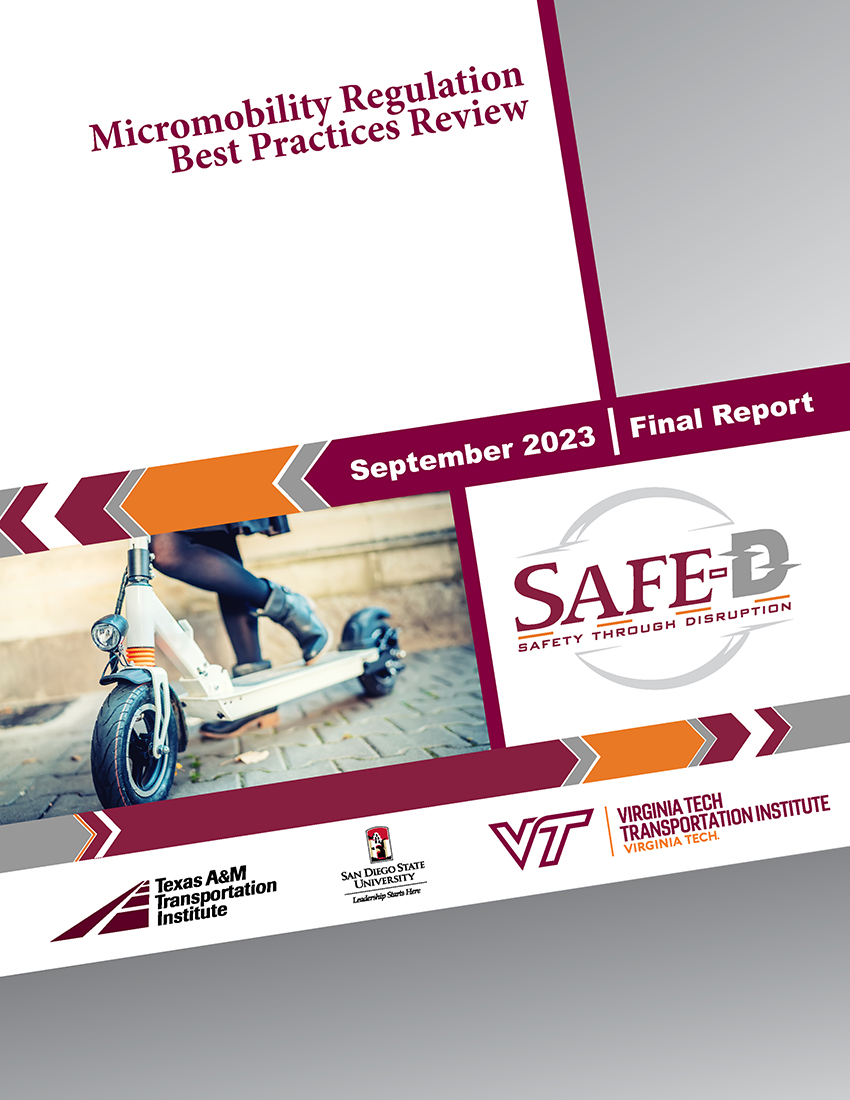 TTI 05-04 Micromobility Regulation Best Practices Review