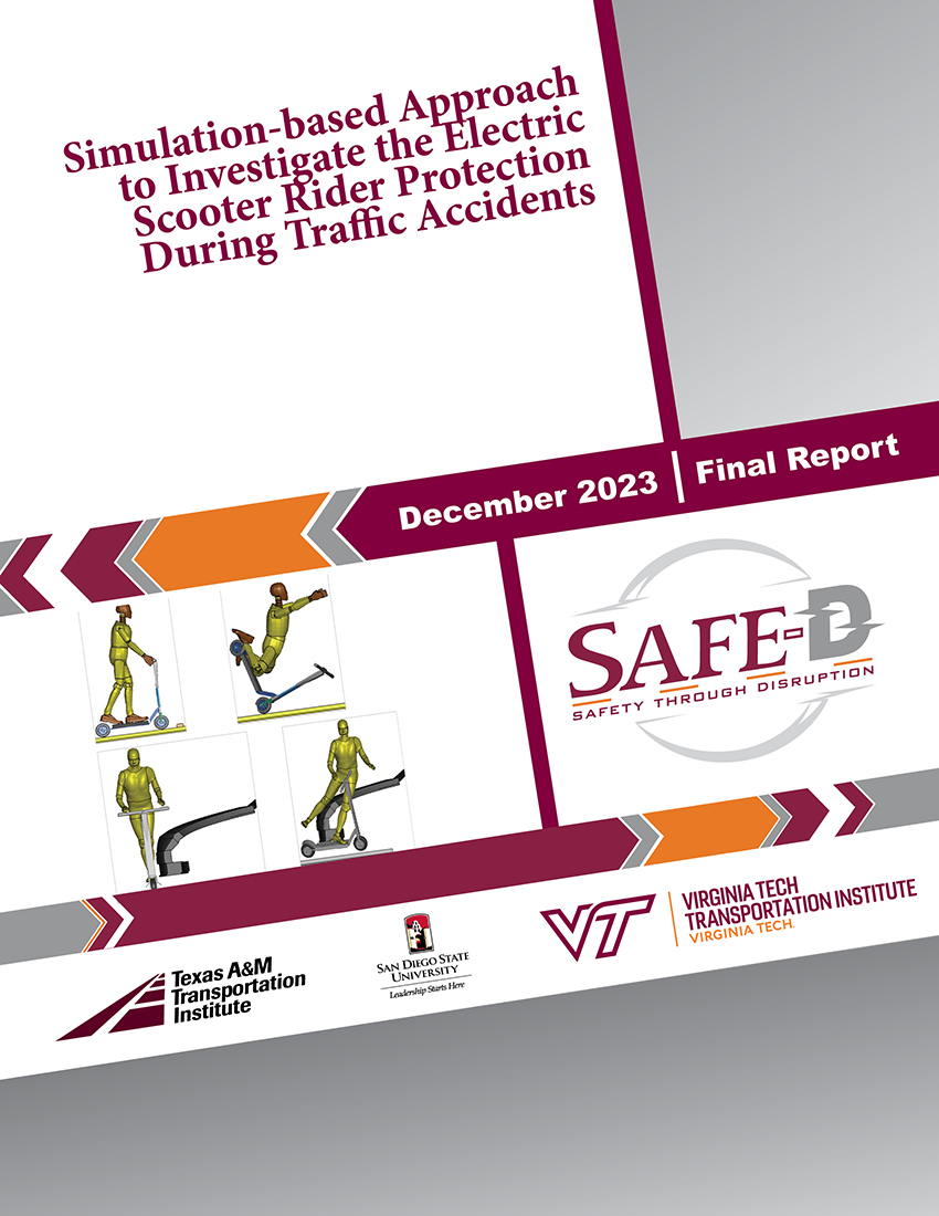 05-116 SIMULATION-BASED APPROACH TO INVESTIGATE THE ELECTRIC SCOOTER RIDER PROTECTION DURING TRAFFIC ACCIDENTS. A STEP FORWARD FOR SAFER E-SCOOTERS AND FOR STANDARDIZED NATIONAL SAFETY POLICIES